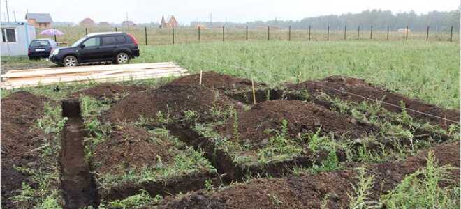 Как копать траншею