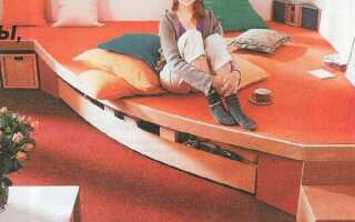 Выдвижная кровать своими руками – стильное решение для экономии комнатного пространства