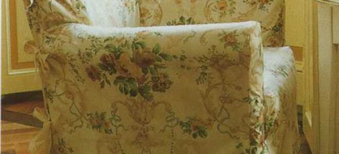 Узнайте, как сшить чехол для кресла и обновите ваш интерьер