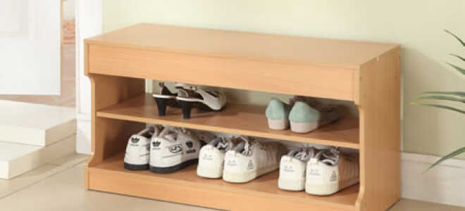 Полка для обуви своими руками – подробная инструкция по изготовлению от мастеров