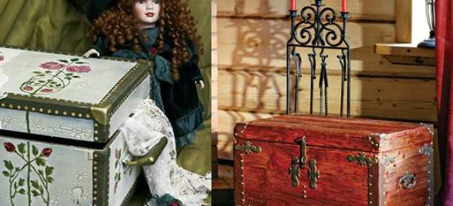 Реставрация сундука своими руками сделает его украшением дома