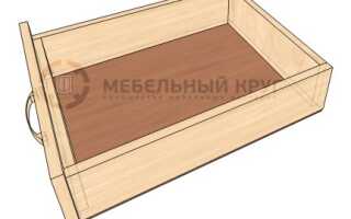Выдвижные ящики своими руками – от расчётов до сборки