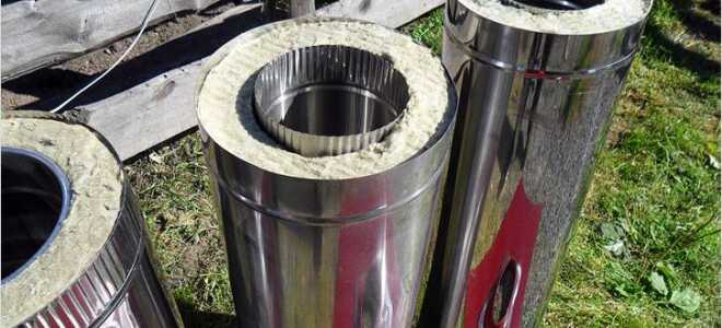 Монтаж дымохода из сэндвич труб своими руками