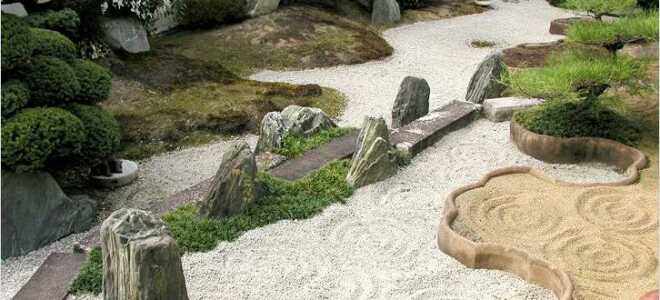 Сад камней своими руками