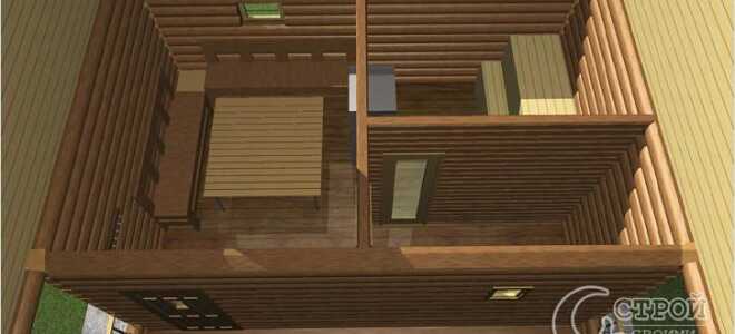 Перегородка в бане между парилкой и мойкой