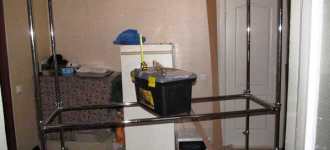 Сделать металлические стеллажи своими руками элементарно просто