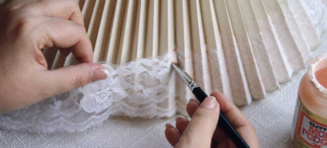 Абажур для торшера своими руками