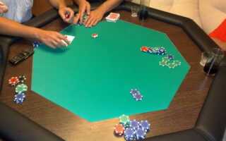 Сделайте стол для покера своими руками и устройте с друзьями покерный турнир