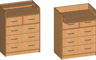 Делаем любимому чаду пеленальный комод своими руками