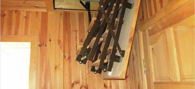 Как сделать лестницу на чердак