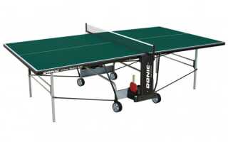 Как сделать теннисный стол – недорогой, разборный и по всем стандартам