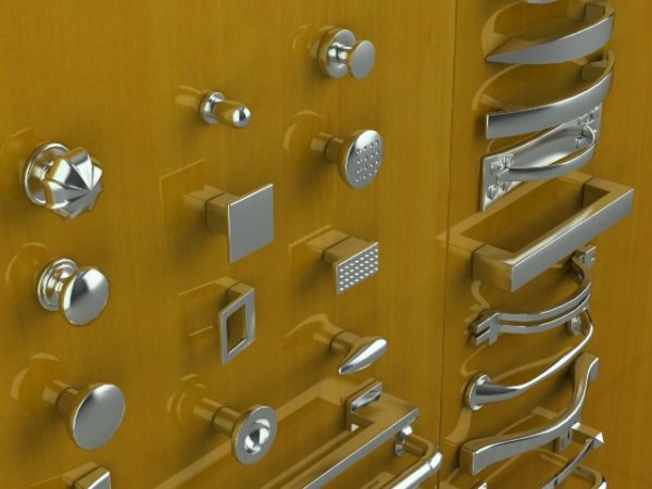 Варианты мебельных ручек для шкафа