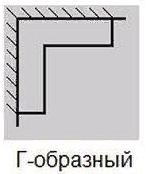 Г-образный
