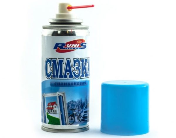 Силиконовая смазка для устранения скрипа
