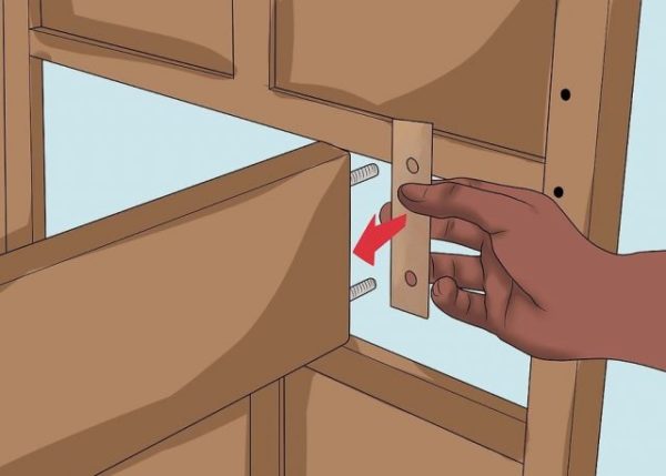 Установите прокладки из войлока