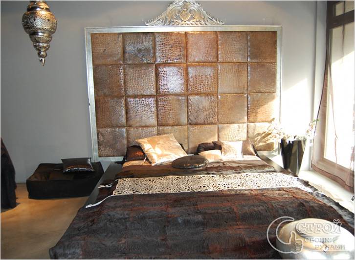 Мягкая стена из кожзаменителя Мягкая стена из кожзаменителя