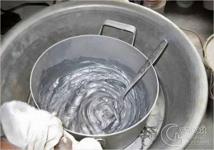 Приготовление серебрянки Приготовление серебрянки