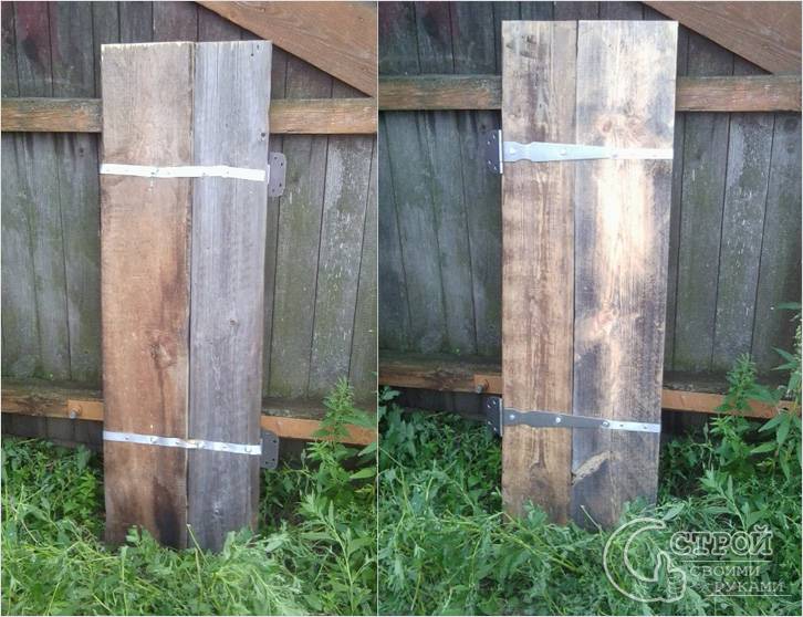 Примеряют петли Примеряют петли