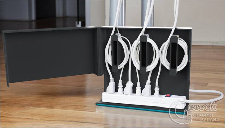 Приспособление для аккуратного размещения проводов Приспособление для аккуратного размещения проводов