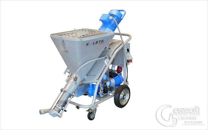 Станция для штукатурки Kaleta-5