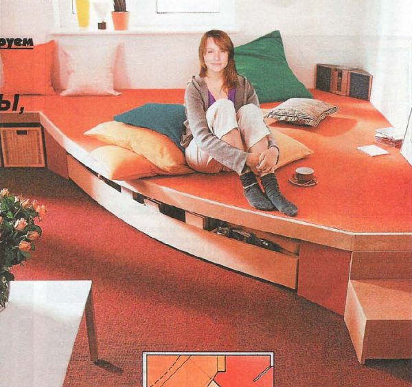 выдвижная кровать своими руками