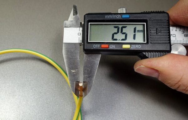У недобросовестных производителей сечение кабеля не всегда соответствует заявленным значениям