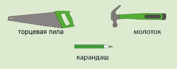 Популярные инструменты для сооружения полка