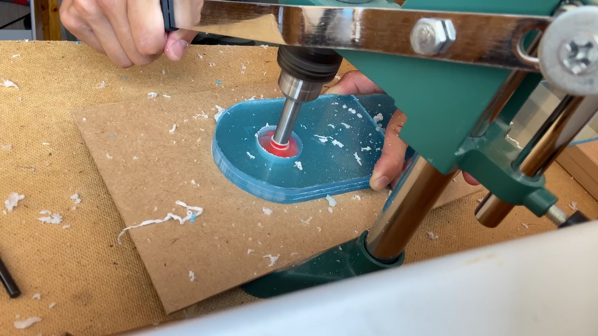 Процесс работы
