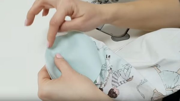 Пришиваем круглые детали