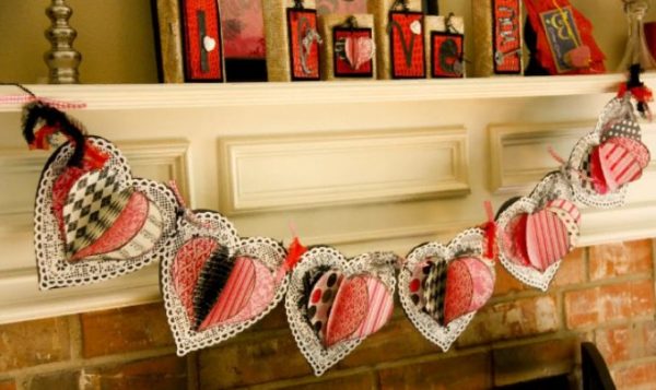 Гирлянды своими руками из бумаги