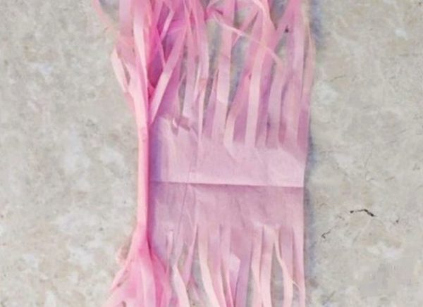 Заготовка развернута