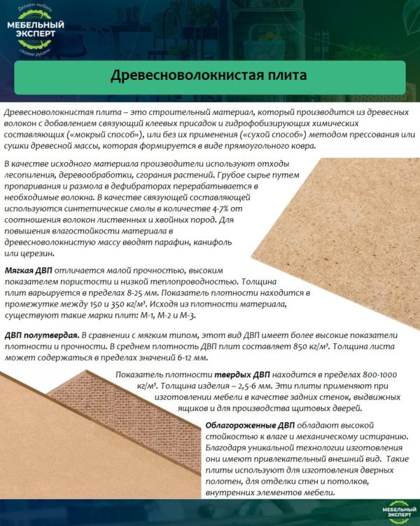 Древесноволокнистая плита